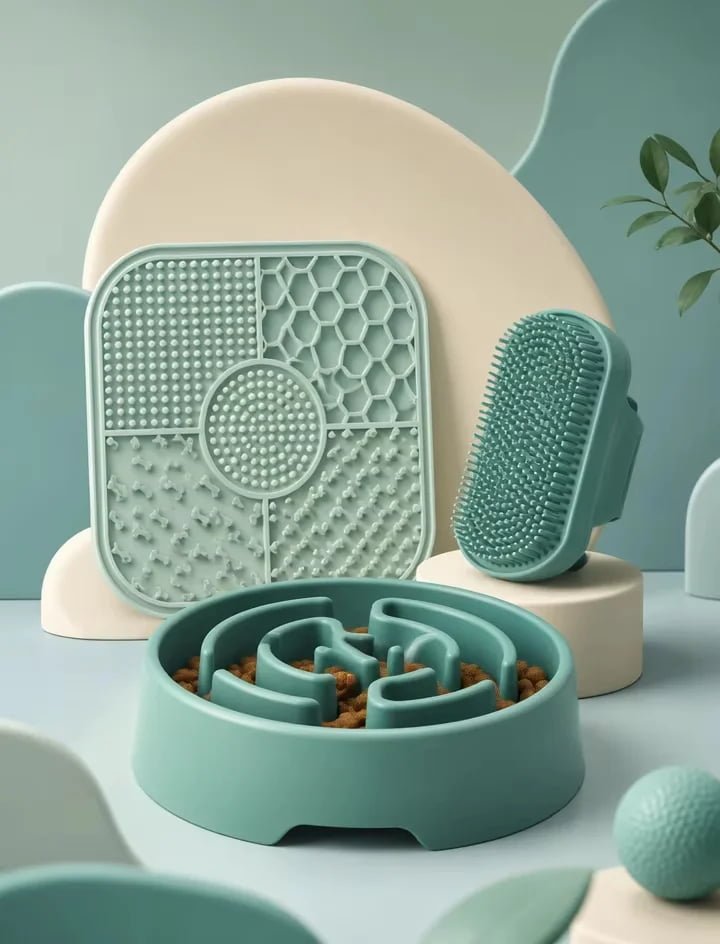 Premium silicone pet products manufacturing showcase